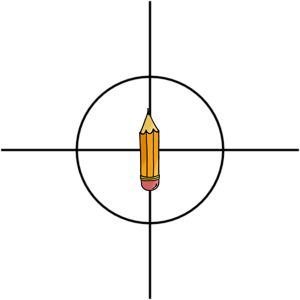 pencil_in_crosshairs